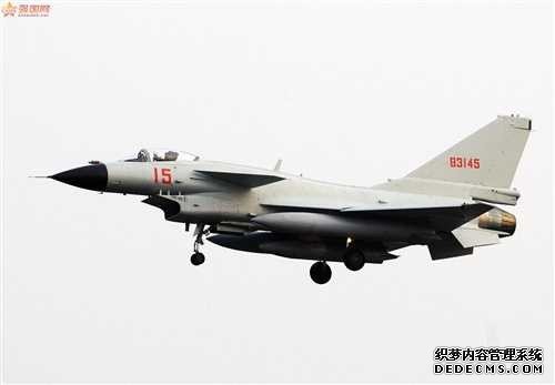 中国海军航空兵的歼10战机